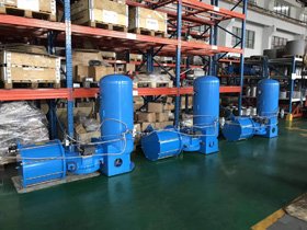 Pneumatic fork