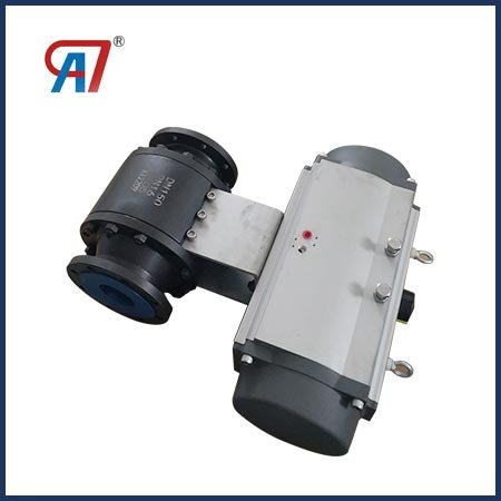 Super hard metal sealing ball valve